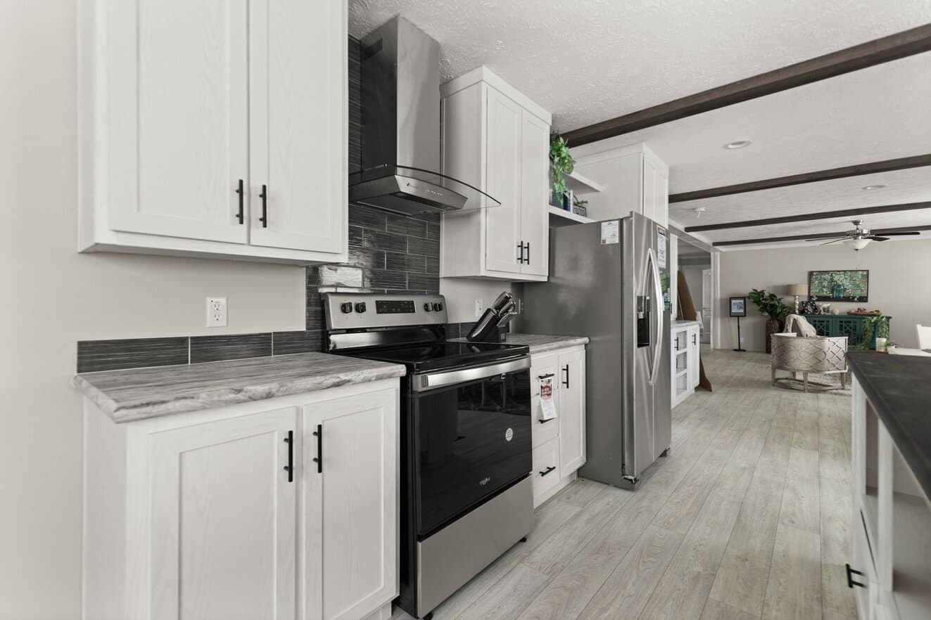 Beam kitchen home features