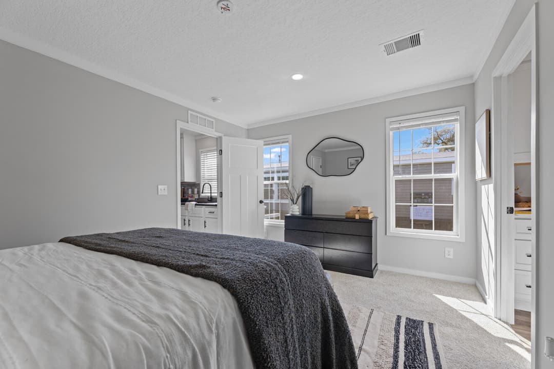 Helix bedroom home features