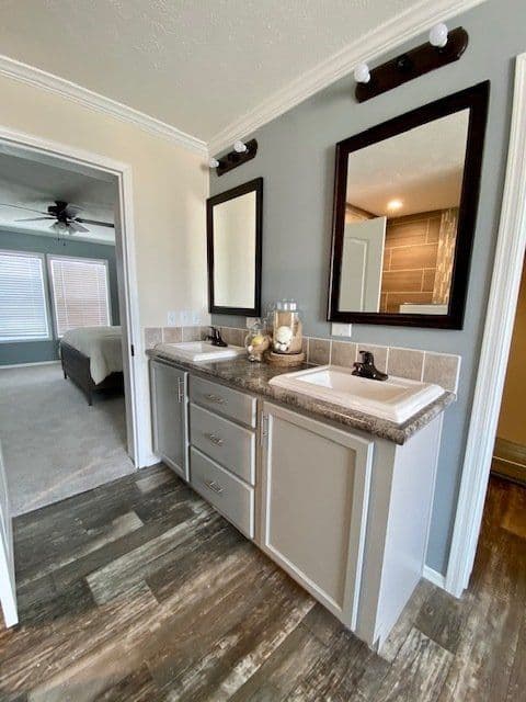 Greystone (lot model) bathroom home features