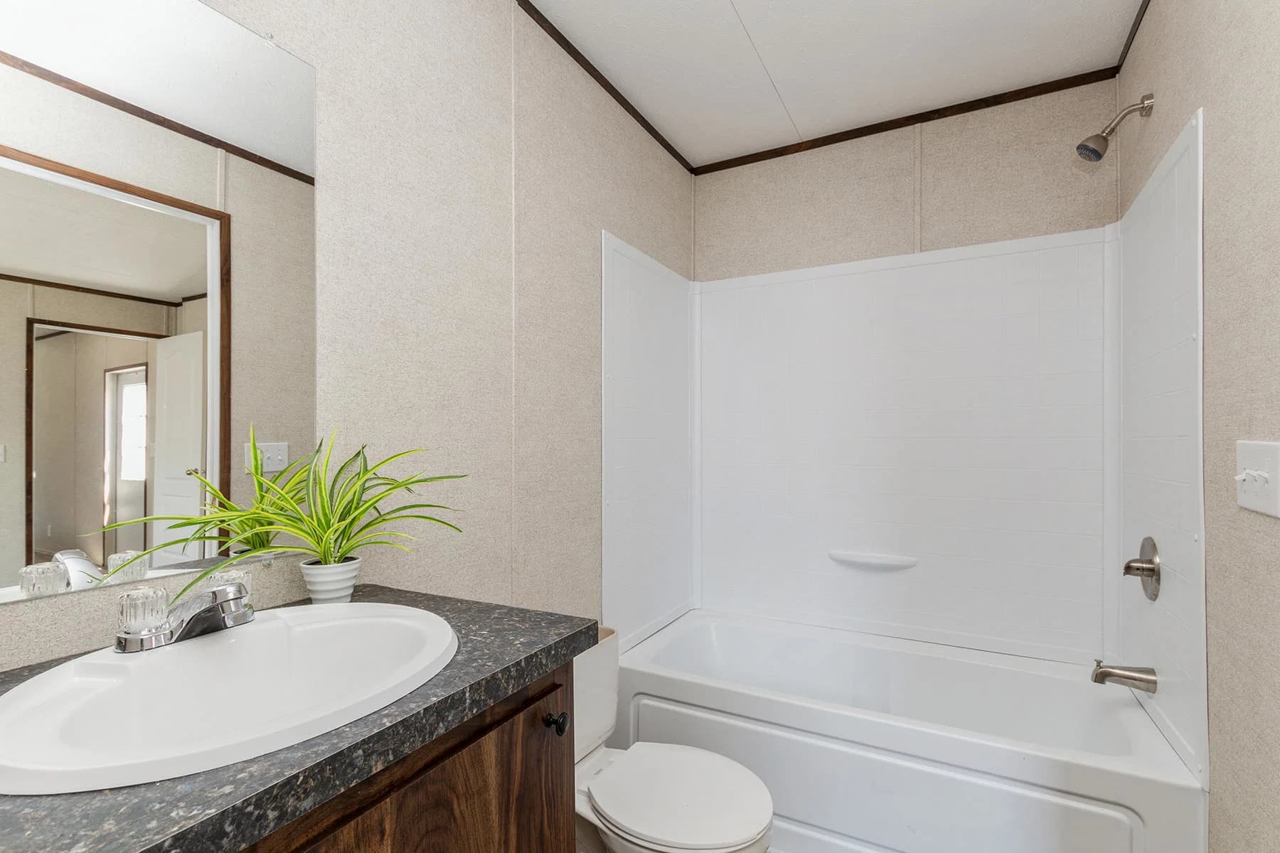 Zenith community bathroom home features