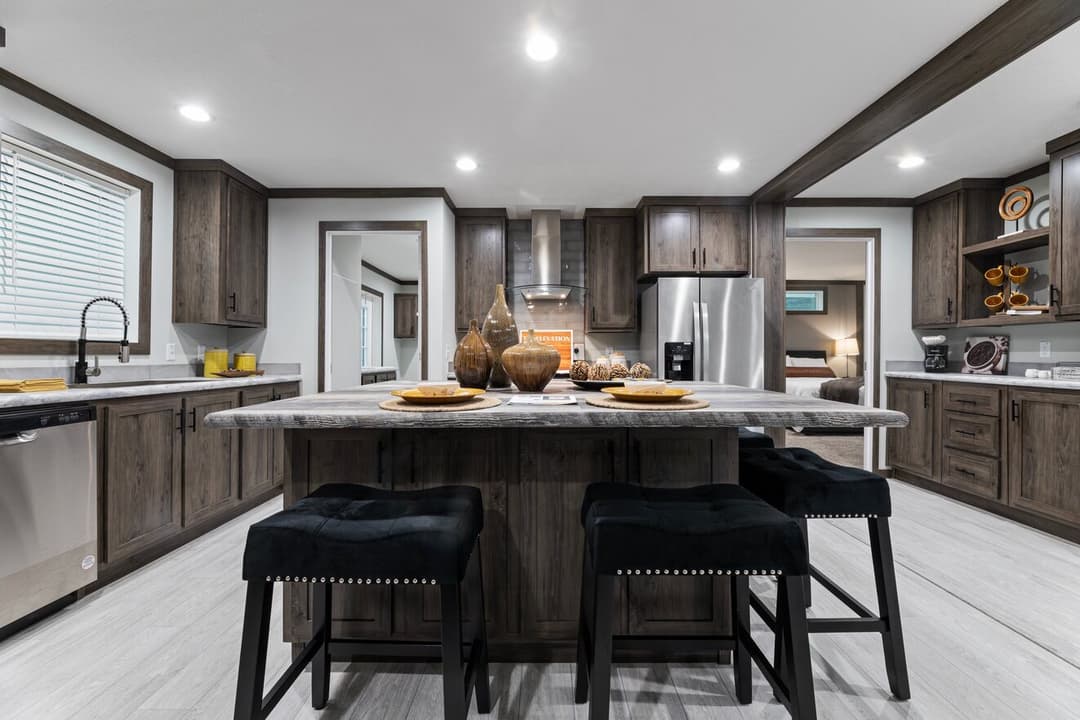 Elevation kitchen home features