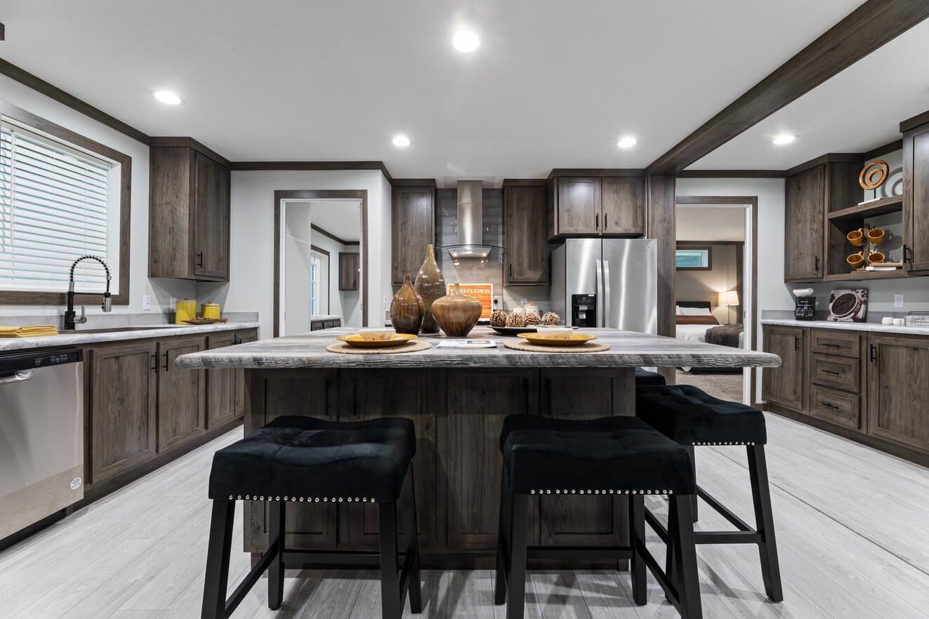Elevation kitchen home features