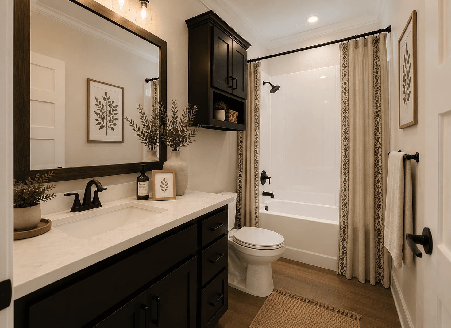 Riverview bathroom home features