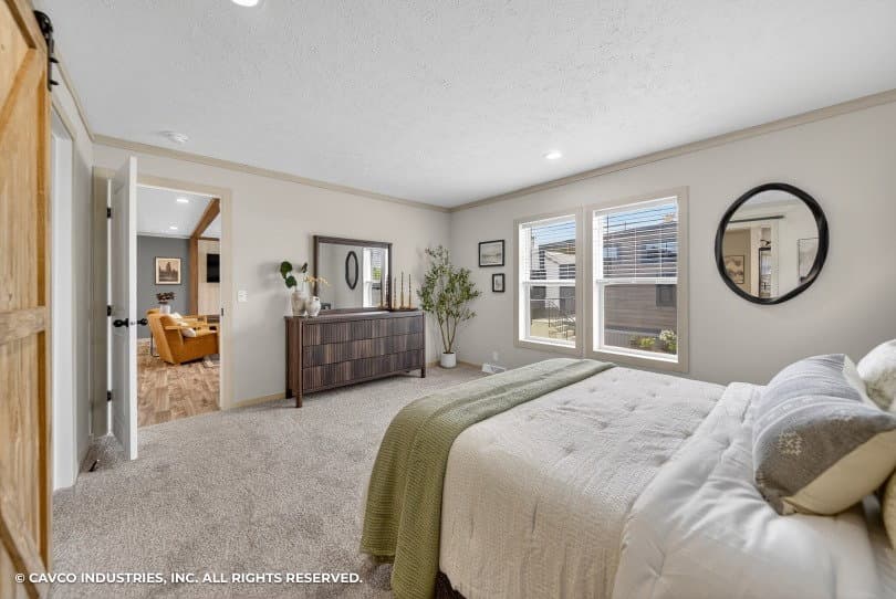 Kodiak bedroom home features