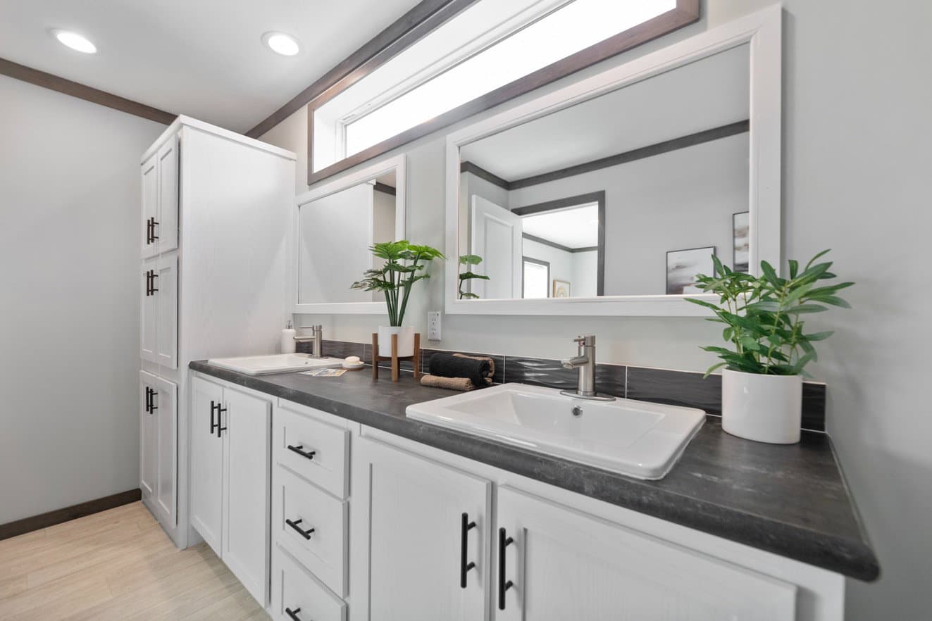 Pioneer bathroom home features