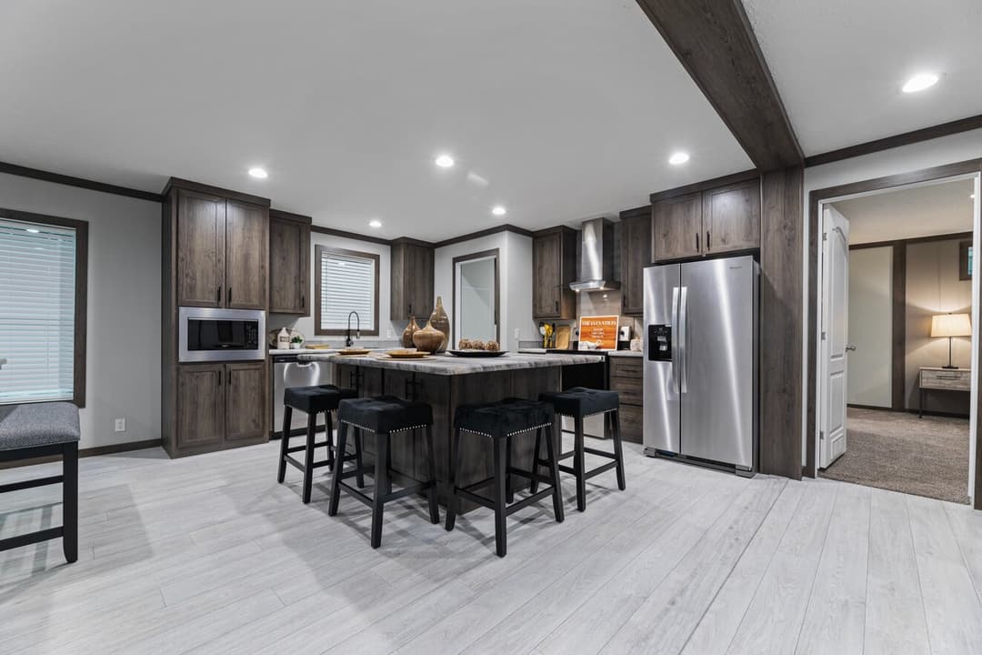 Elevation kitchen home features