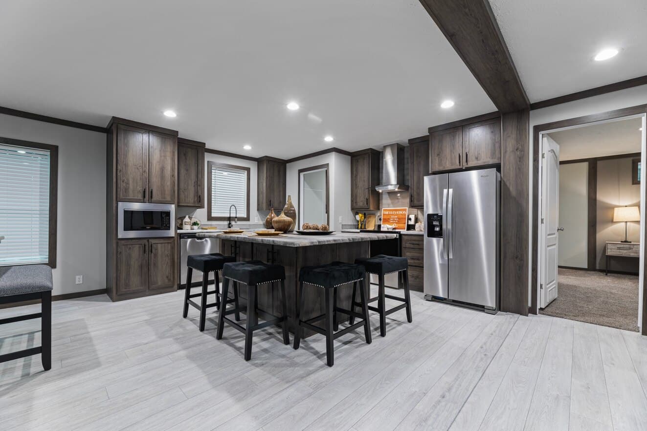 Elevation kitchen home features