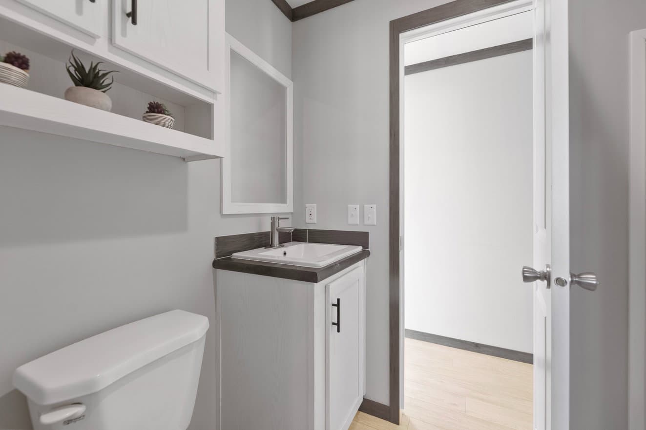 Pioneer bathroom home features