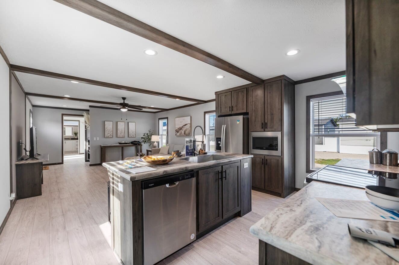 Pioneer kitchen and hero home features