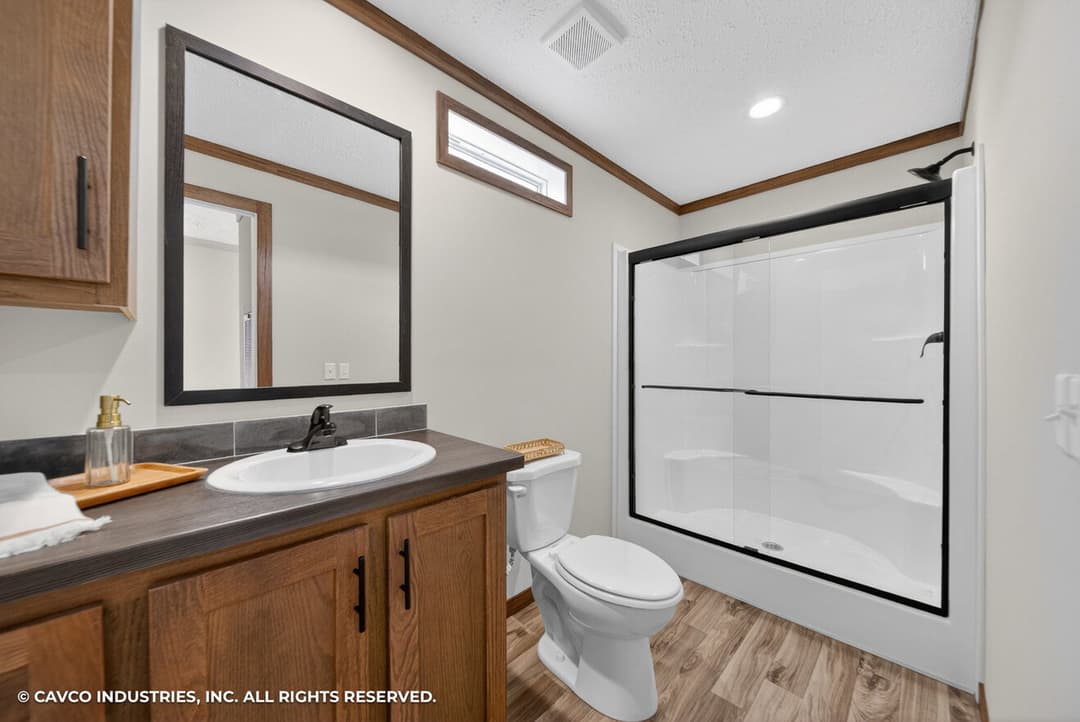 Kodiak bathroom home features