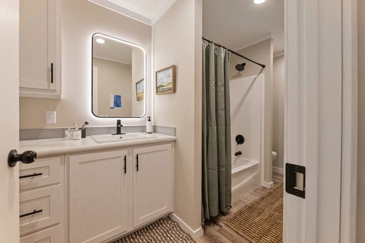 Atmos bathroom home features