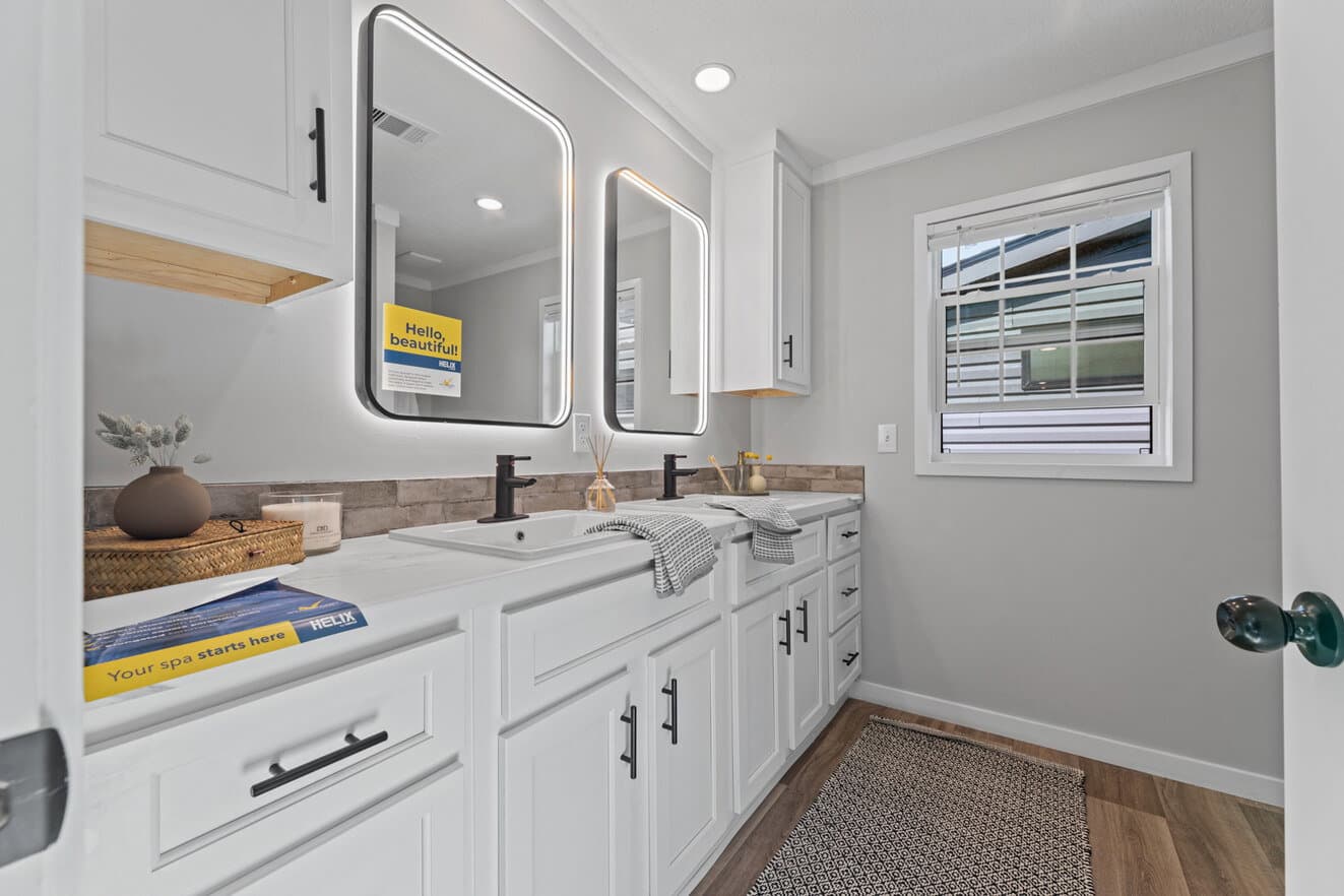 Helix bathroom home features