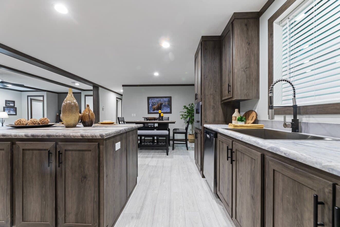 Elevation kitchen home features