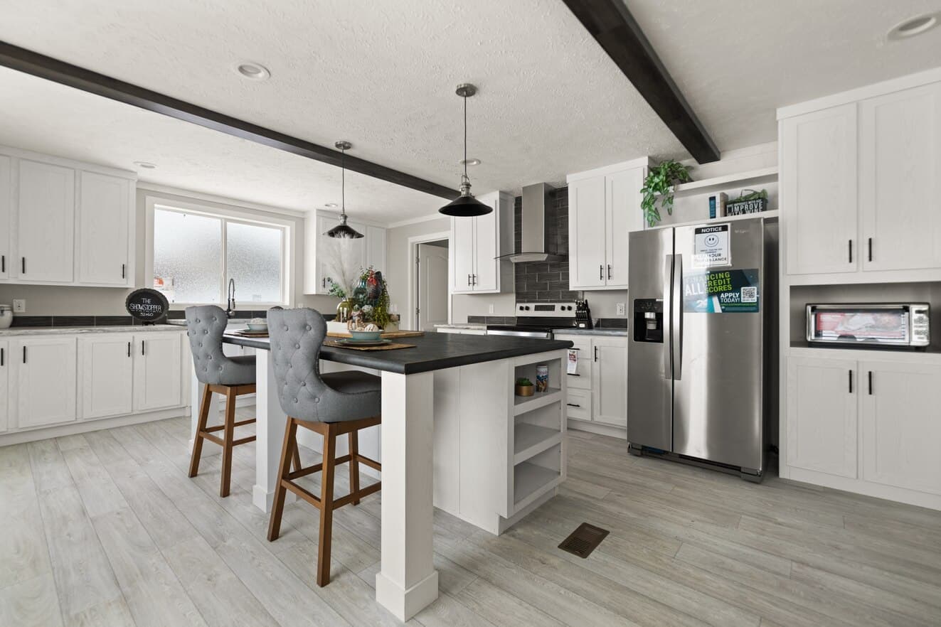 Beam kitchen home features