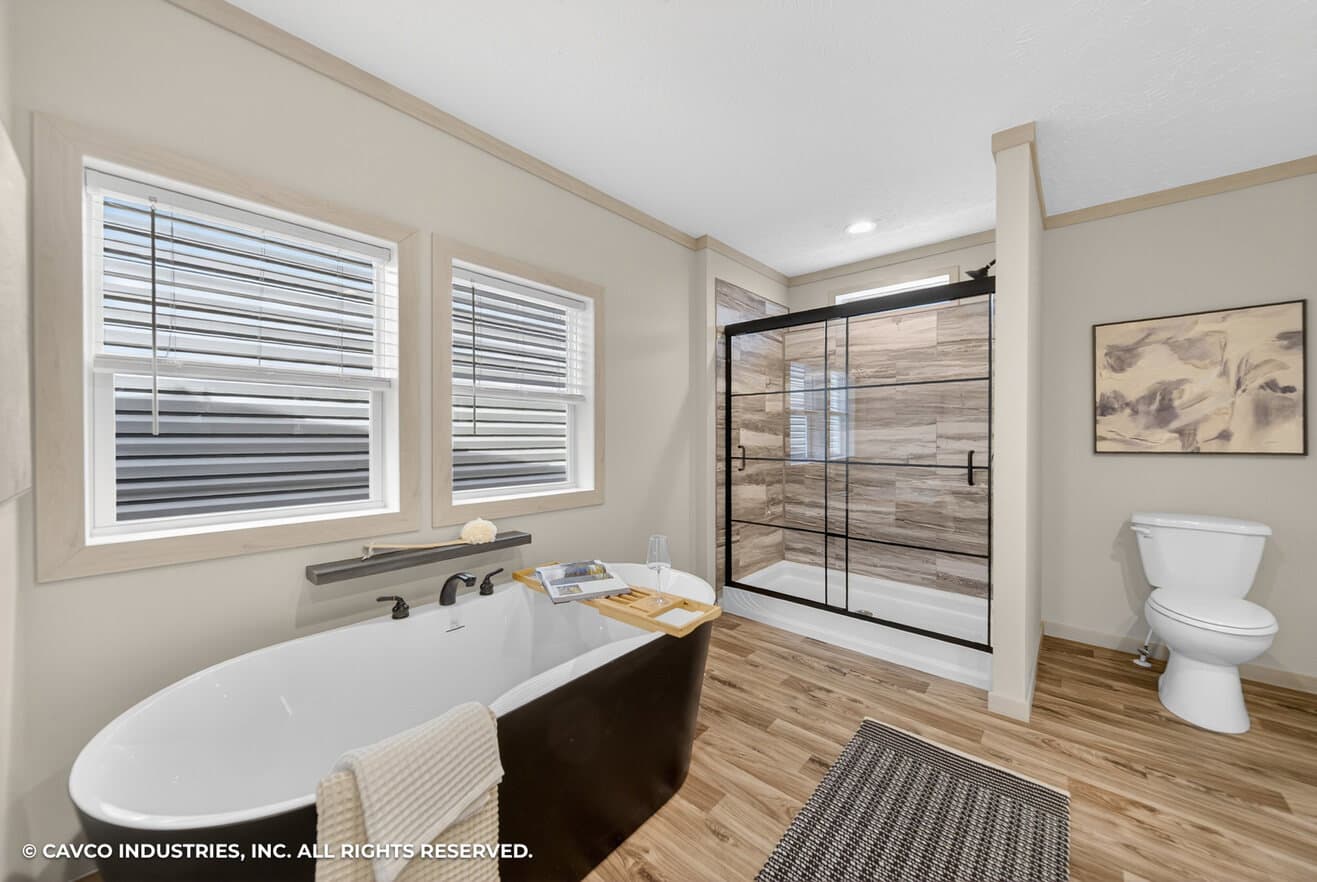 Kodiak bathroom home features
