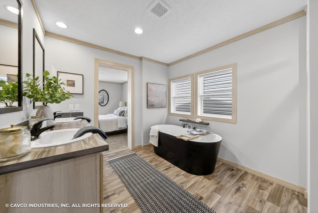 Kodiak bathroom home features