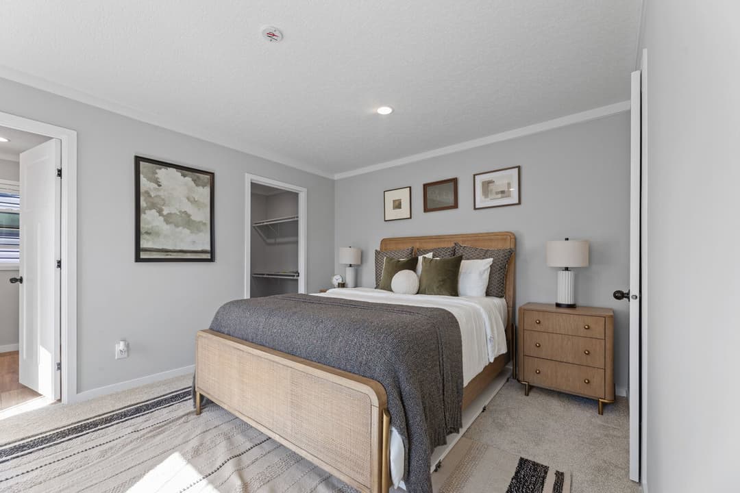 Helix bedroom home features