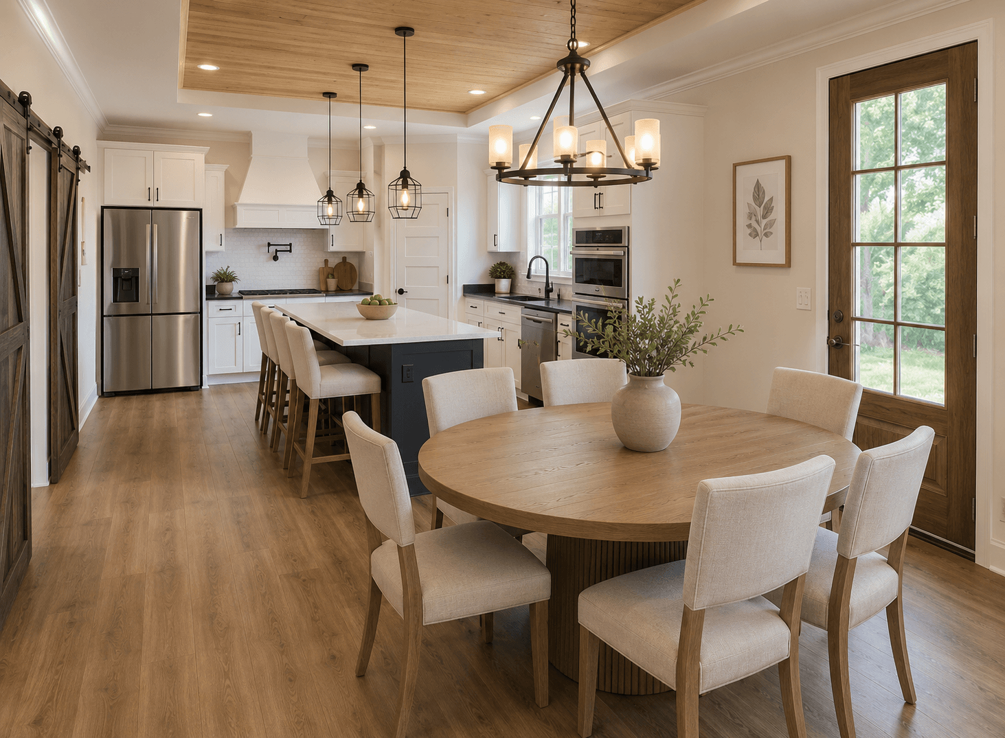 Riverview kitchen and interior home features