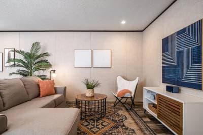 Ridge community interior home features