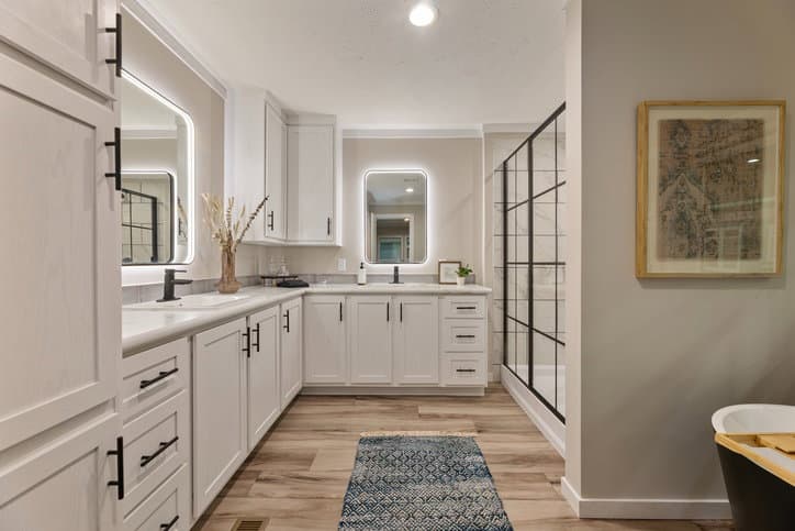 Atmos bathroom home features