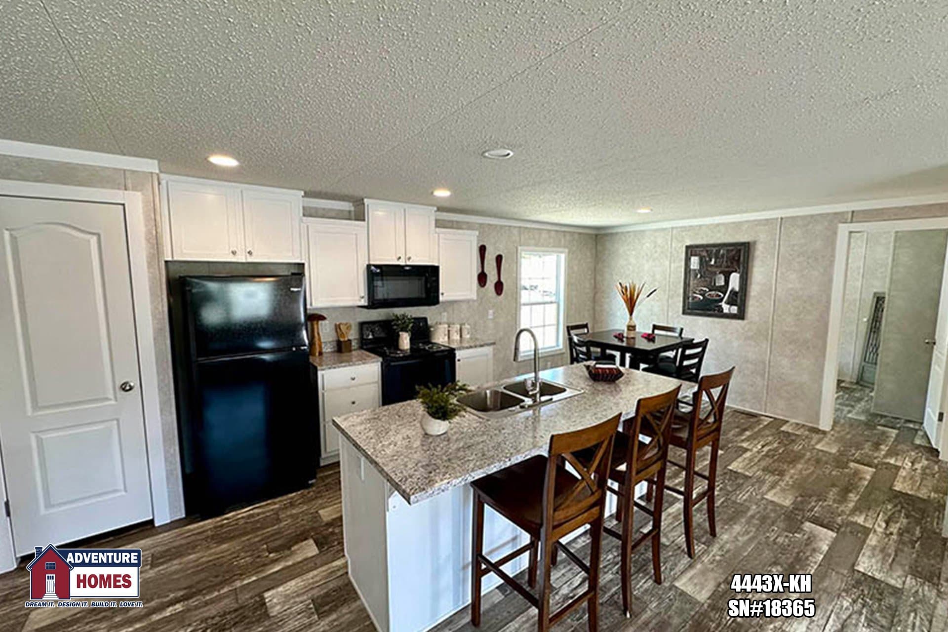 4443x-kh kitchen home features