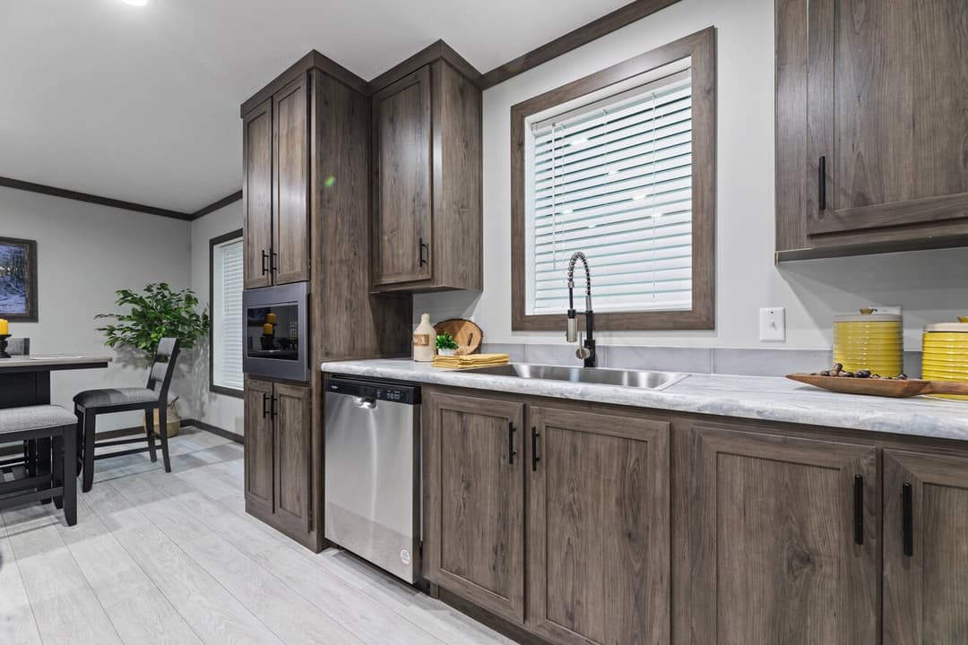 Elevation kitchen home features