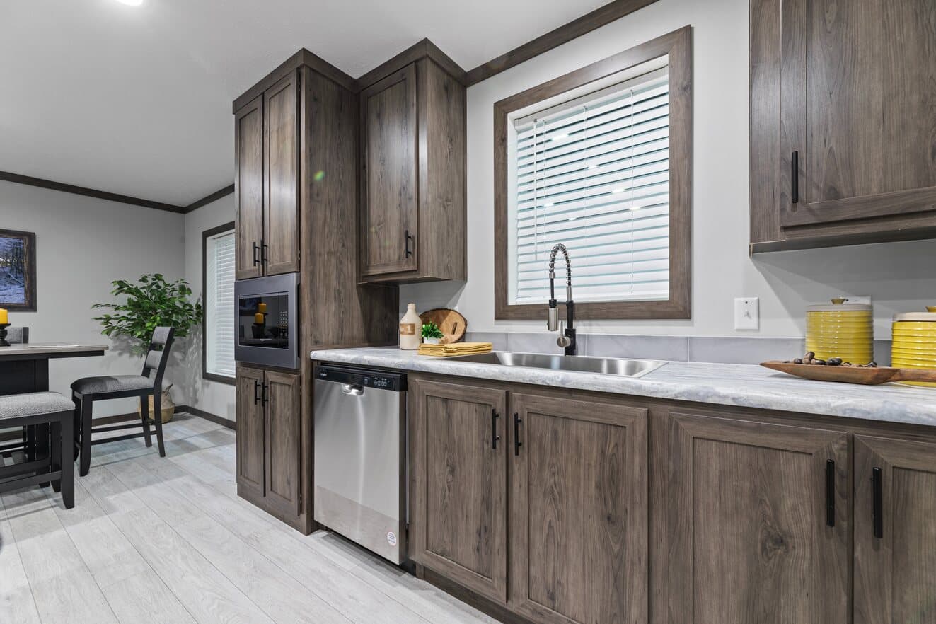 Elevation kitchen home features