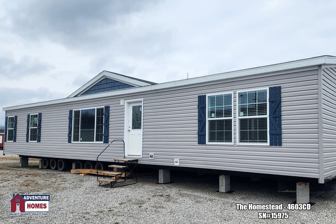 Homestead | 4603cd hero, elevation, and exterior home features