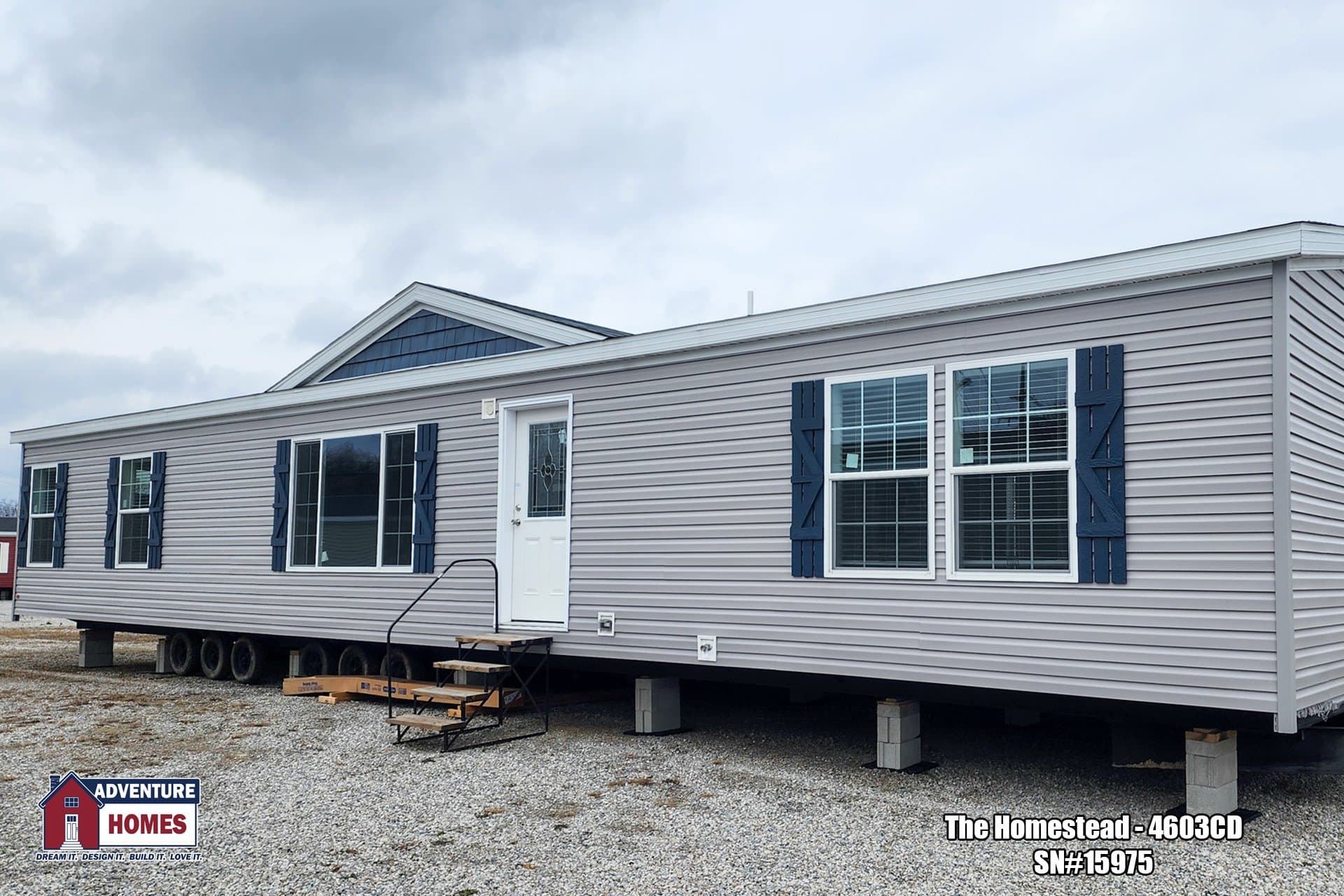Homestead | 4603cd hero, elevation, and exterior home features