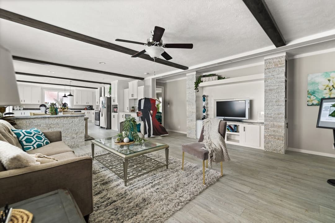 Beam interior home features