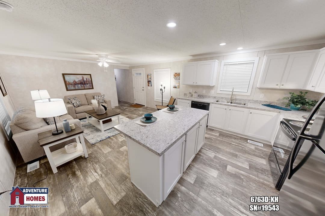 6763d-kh kitchen home features