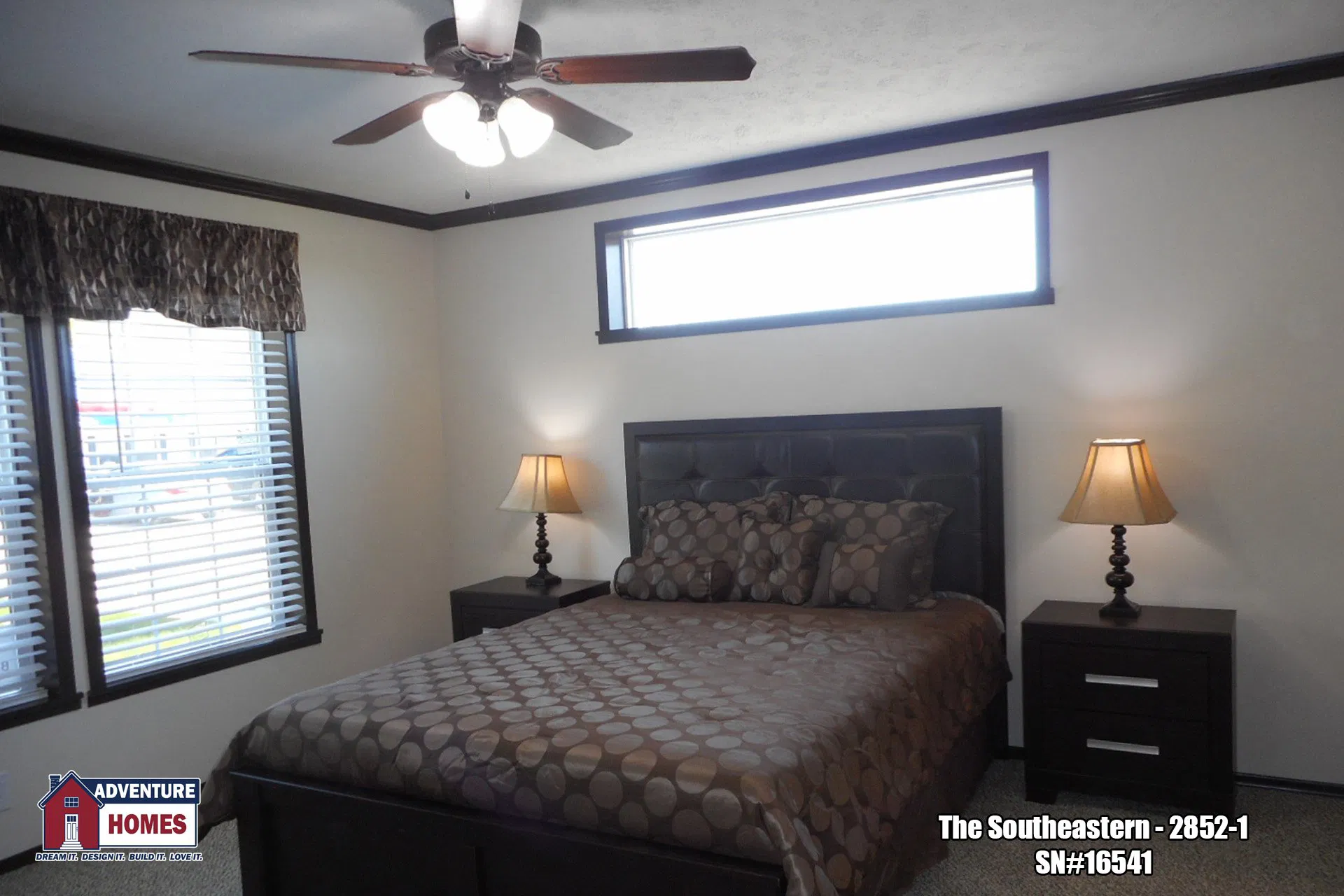 Mojave sectional bedroom home features