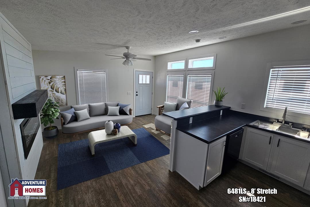 6481ls (8’ stretch) interior home features