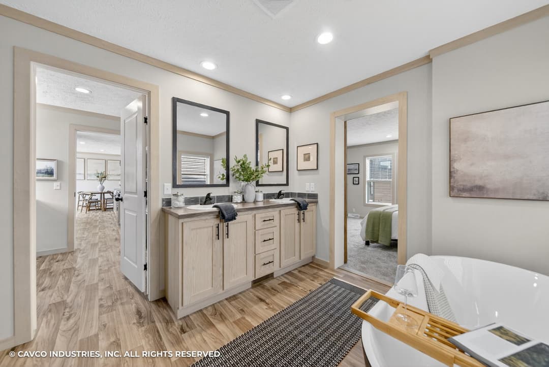 Kodiak bathroom home features