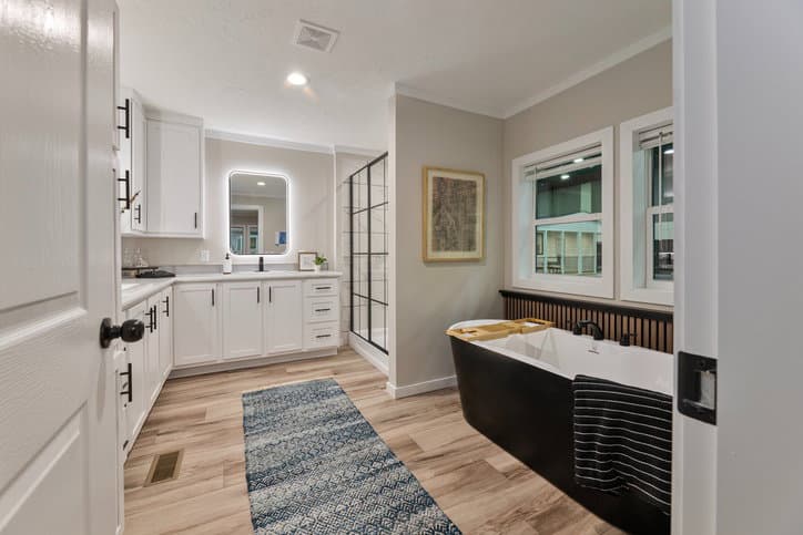 Atmos bathroom home features