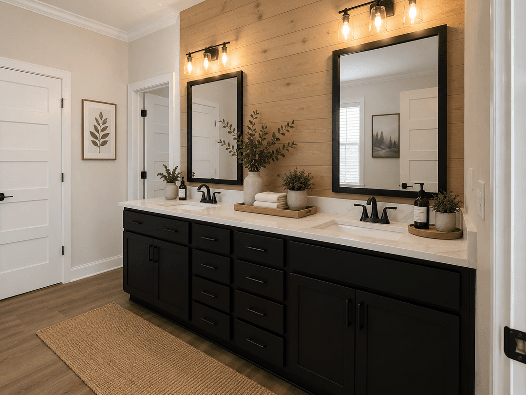 Riverview bathroom home features