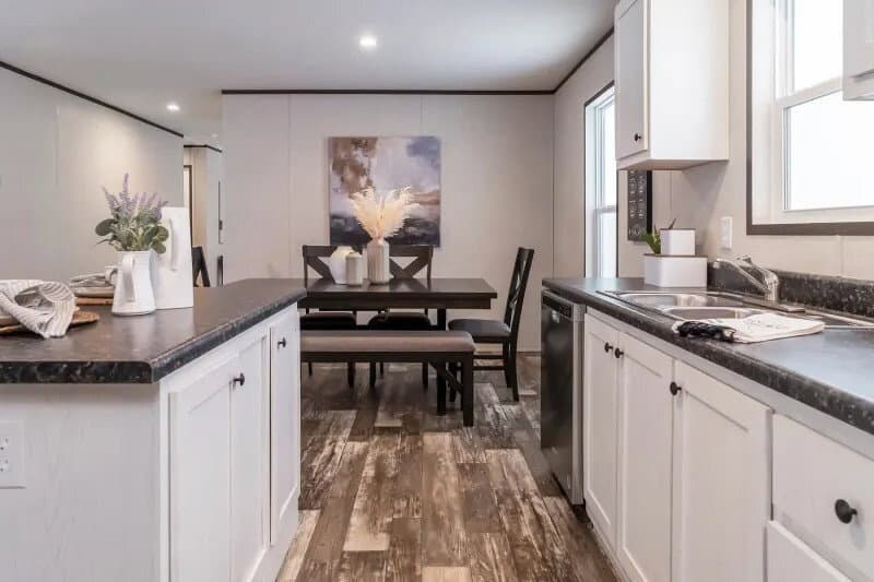Capstone kitchen home features