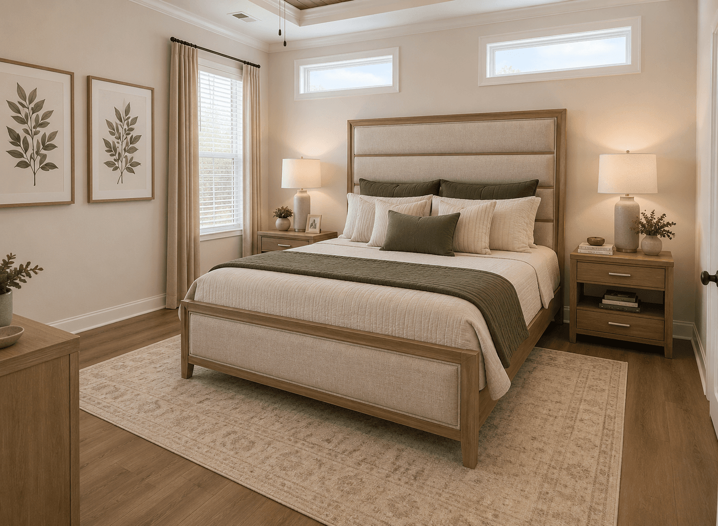 Riverview bedroom home features