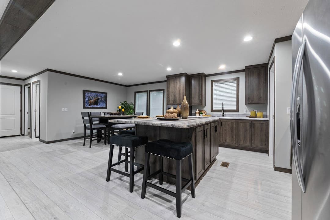 Elevation kitchen home features