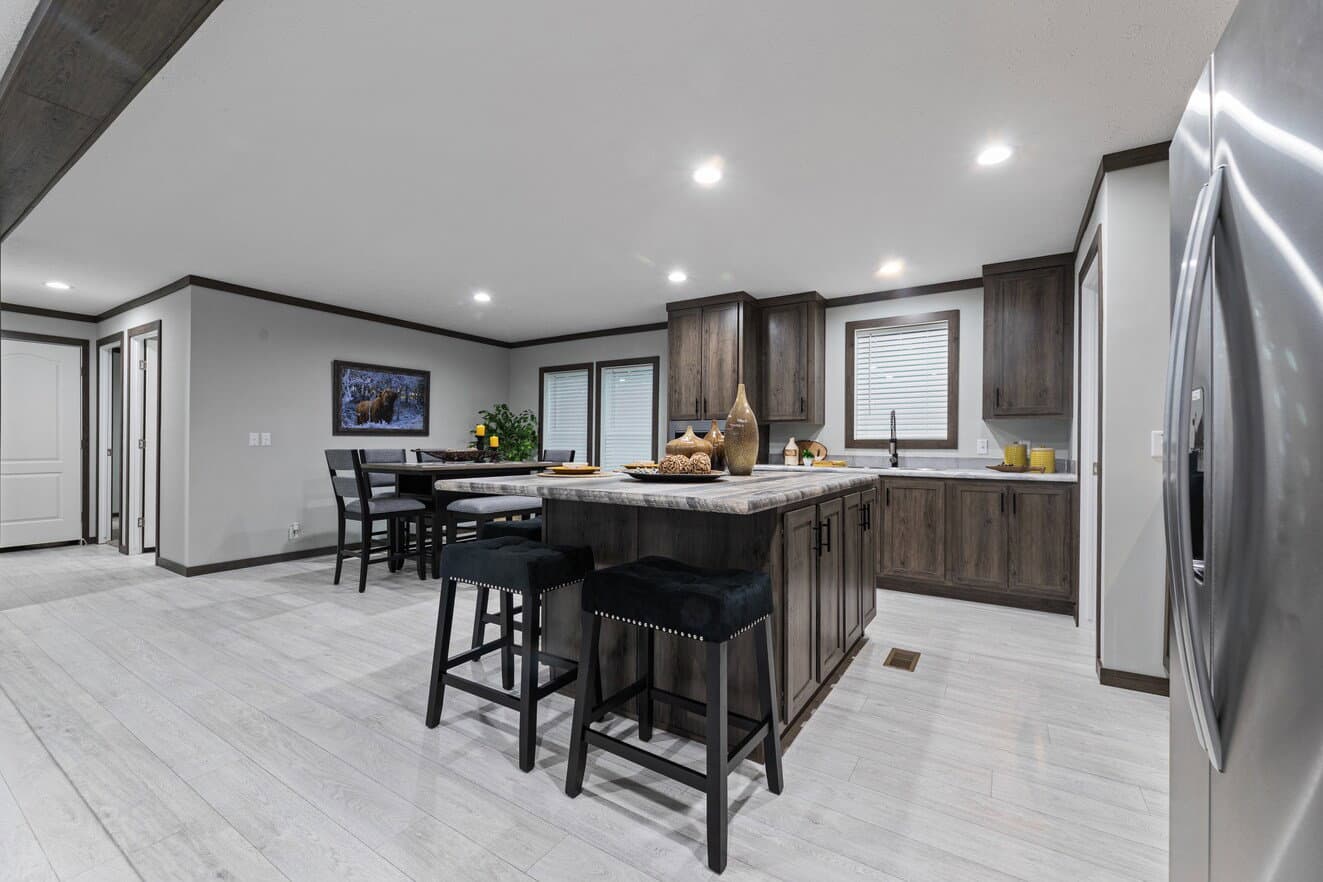 Elevation kitchen home features