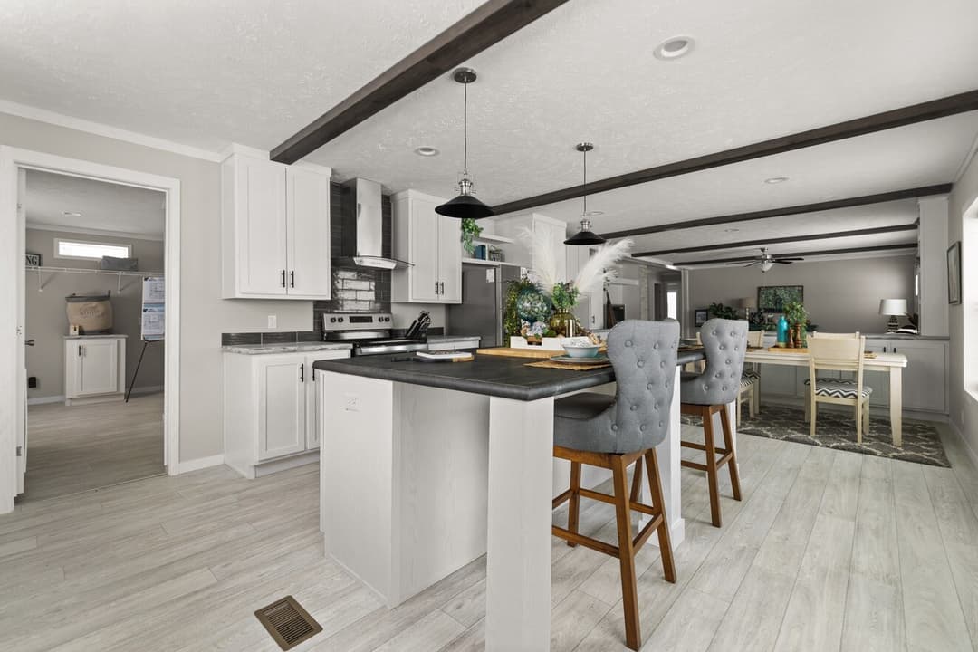 Beam kitchen home features