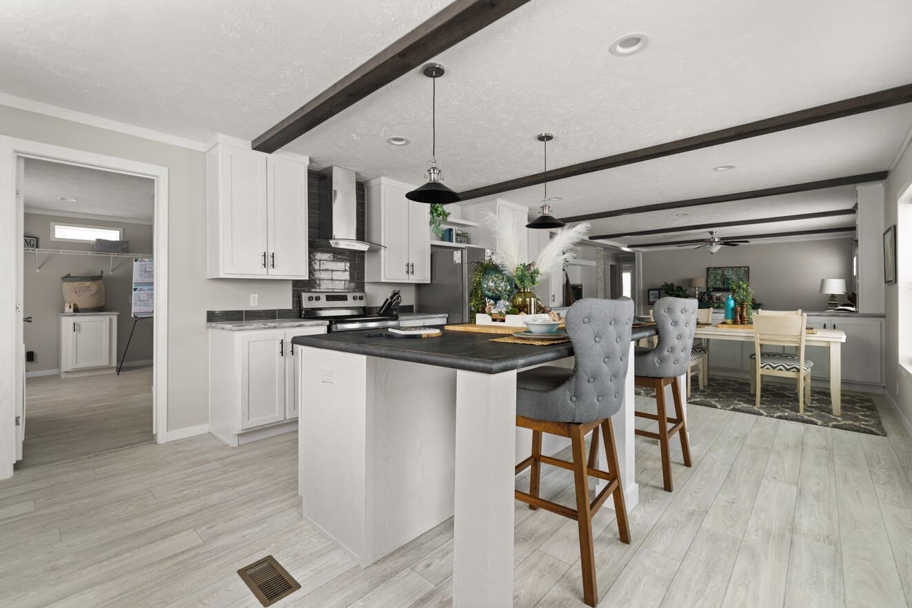 Beam kitchen home features
